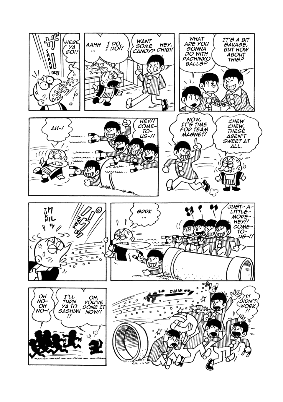 Osomatsu-kun Say Hello to Fish Merchant Chibita 第12页
