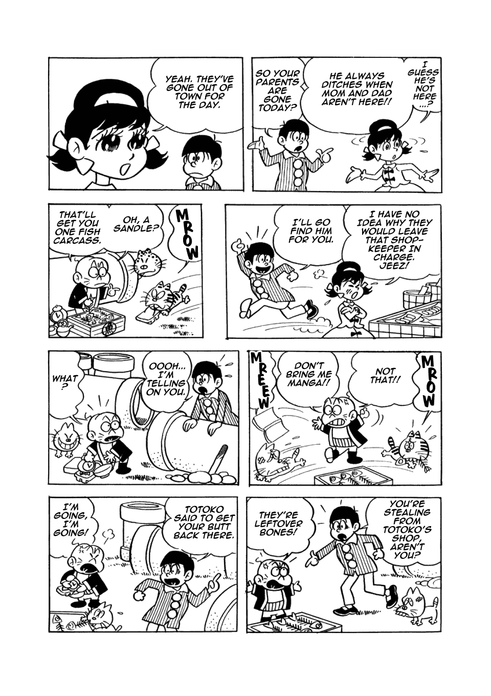 Osomatsu-kun Say Hello to Fish Merchant Chibita 第3页