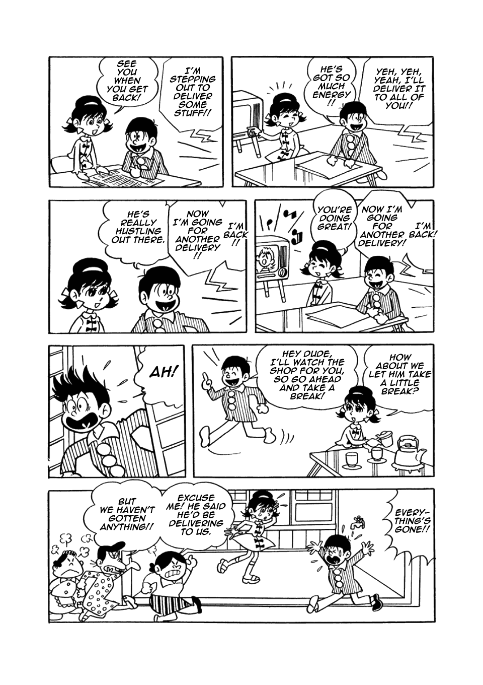 Osomatsu-kun Say Hello to Fish Merchant Chibita 第7页