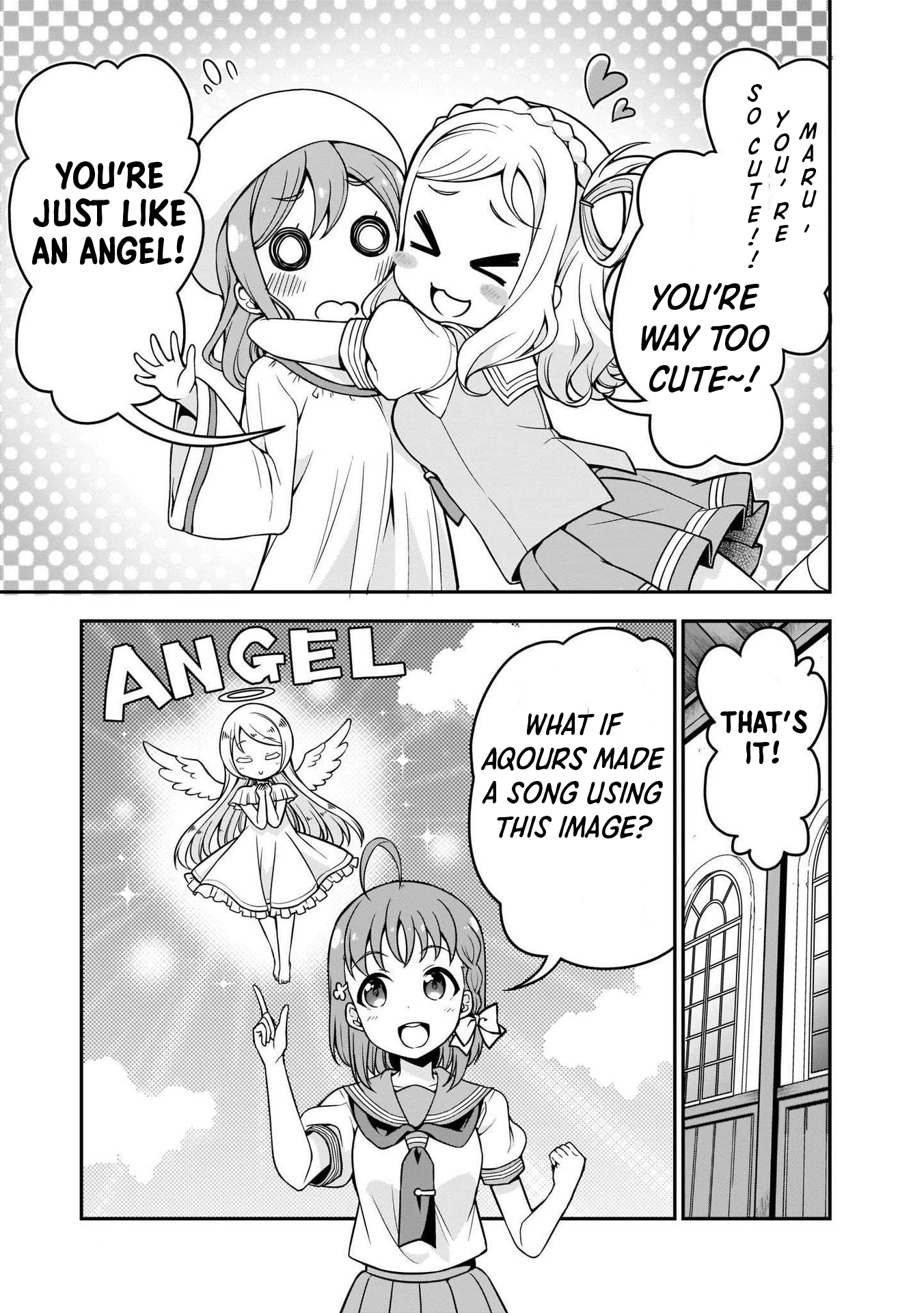 Love Live! Sunshine!! Maru's 4-Koma Find the Difference 第5页