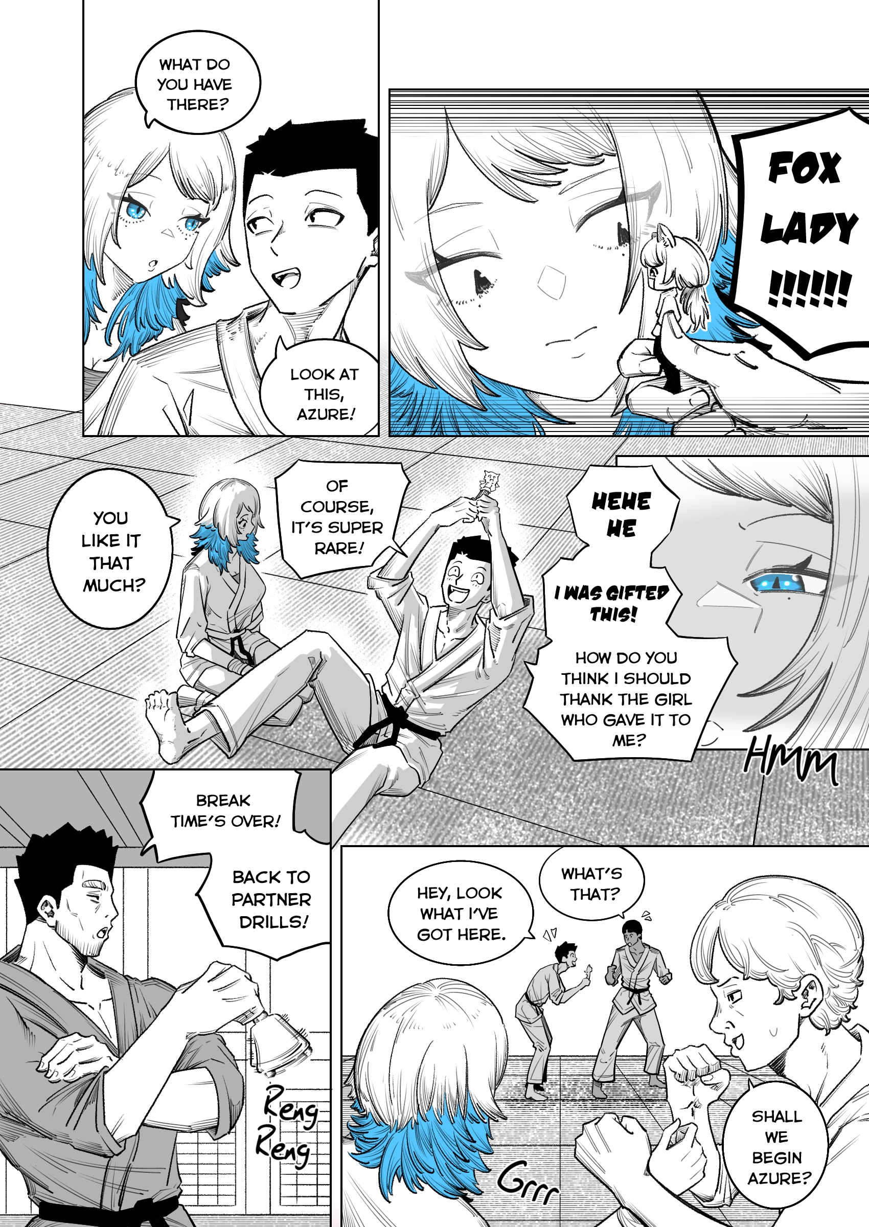 Azure Wants to Turn Me into the Ideal BF Toying with the Heart 第2页