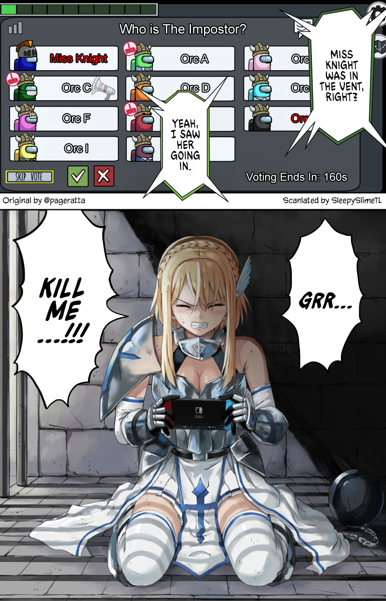Miss Knight is Being Ganged Up on by Orcs 第1页