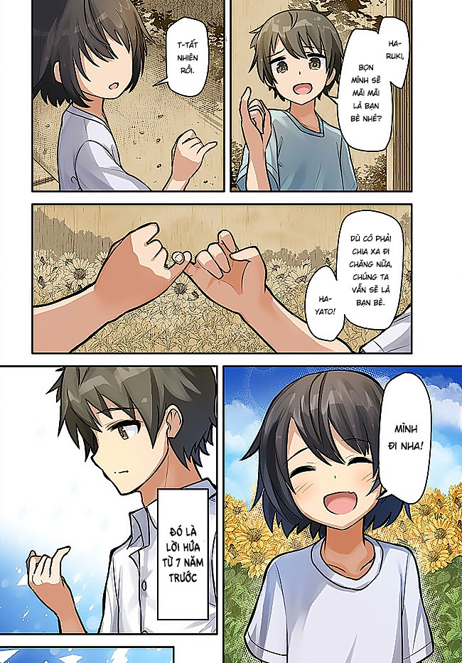 Tenkousaki no Seiso Karen na Bishoujo ga, Mukashi Danshi to Omotte Issho ni Asonda Osananajimi datta Ken Hai người bạn cũ, tái ngộ 第4页