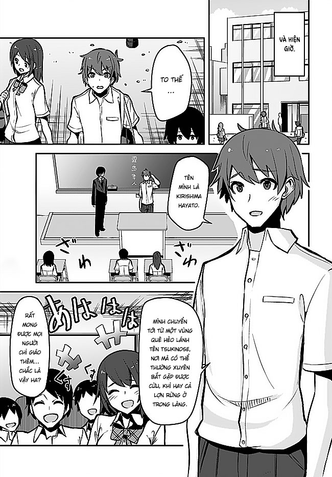 Tenkousaki no Seiso Karen na Bishoujo ga, Mukashi Danshi to Omotte Issho ni Asonda Osananajimi datta Ken Hai người bạn cũ, tái ngộ 第5页