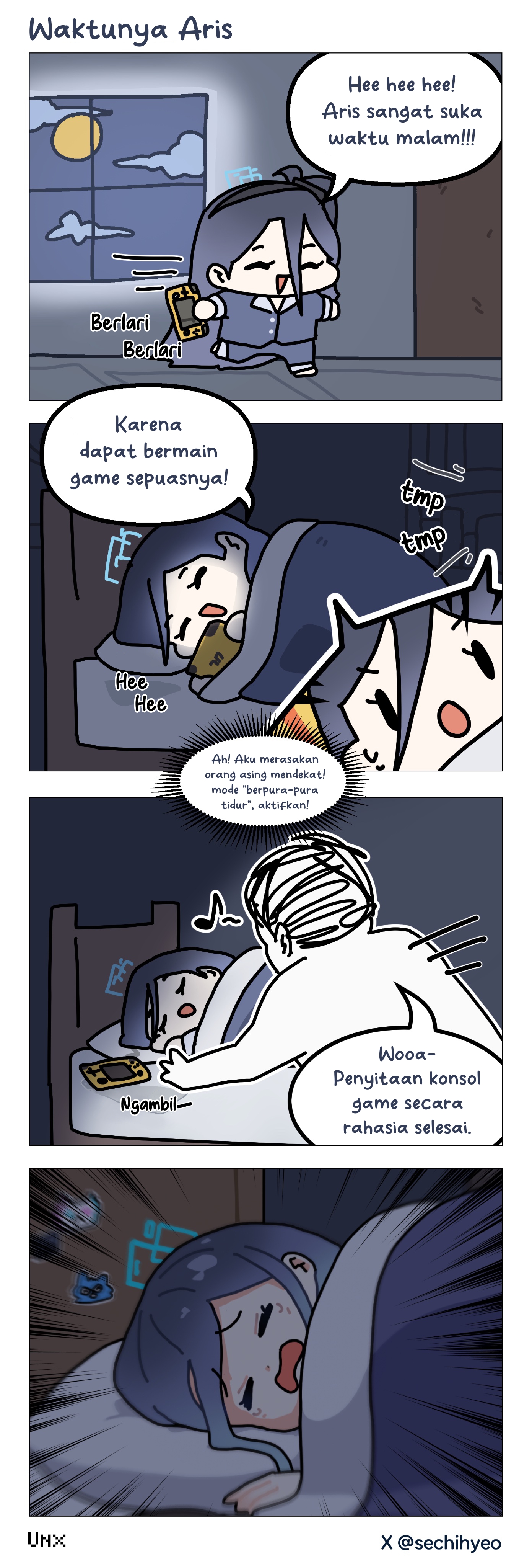 Blue Archive - BlueSechi's 4-Koma (Doujinshi) 第3页
