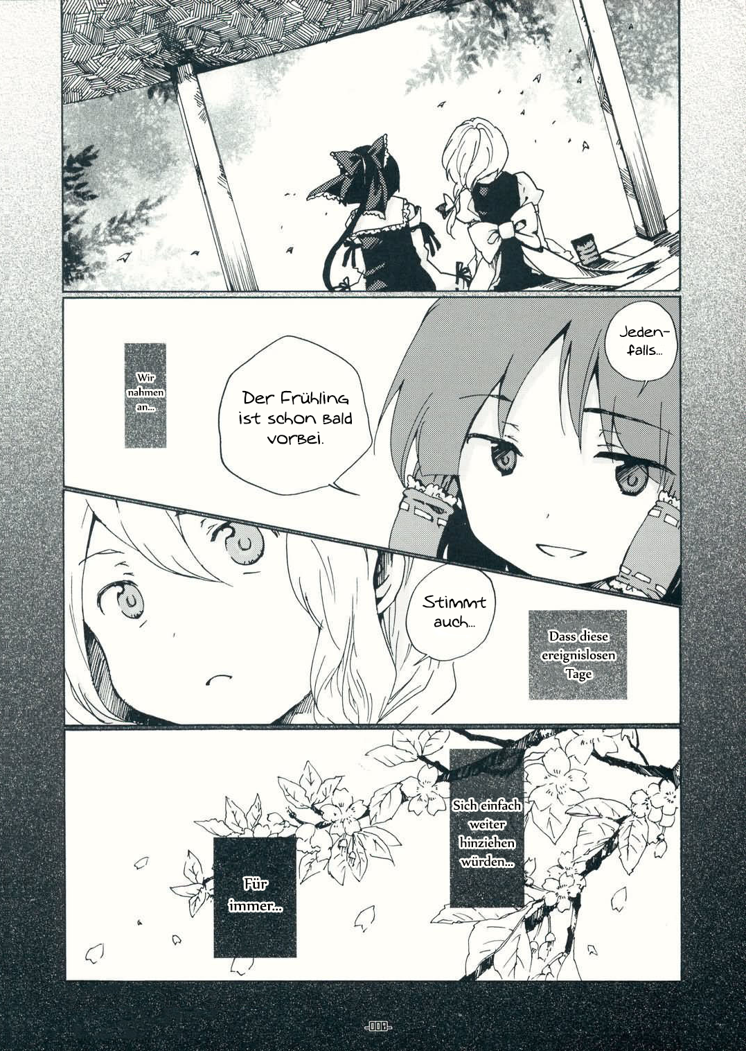 Touhou Bougetsushou ~ Silent Sinner in Blue. 第6页
