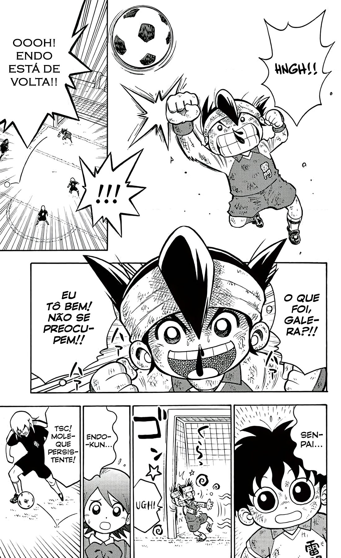 Inazuma Eleven O Fervoroso Passe Que Une Os Companheiros!! 第17页