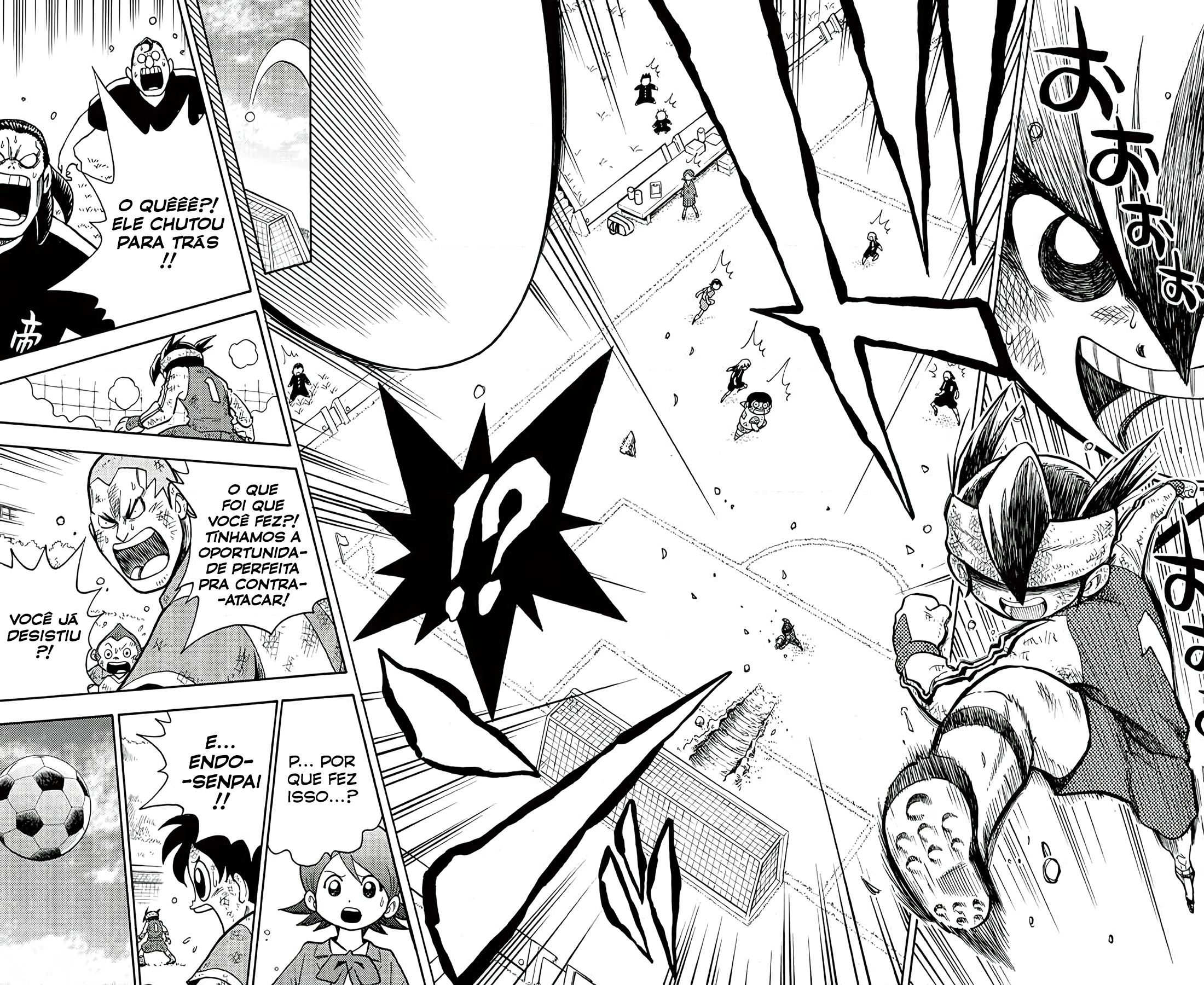Inazuma Eleven O Fervoroso Passe Que Une Os Companheiros!! 第22页