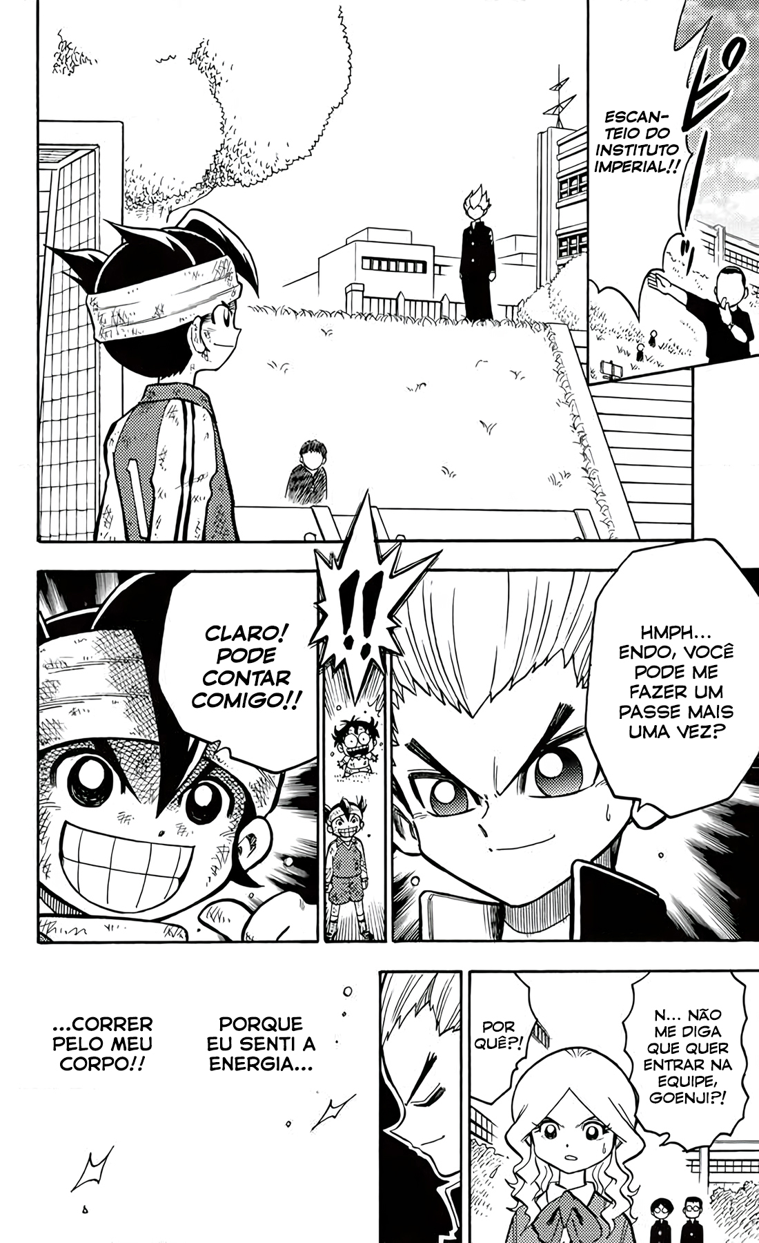 Inazuma Eleven O Fervoroso Passe Que Une Os Companheiros!! 第27页