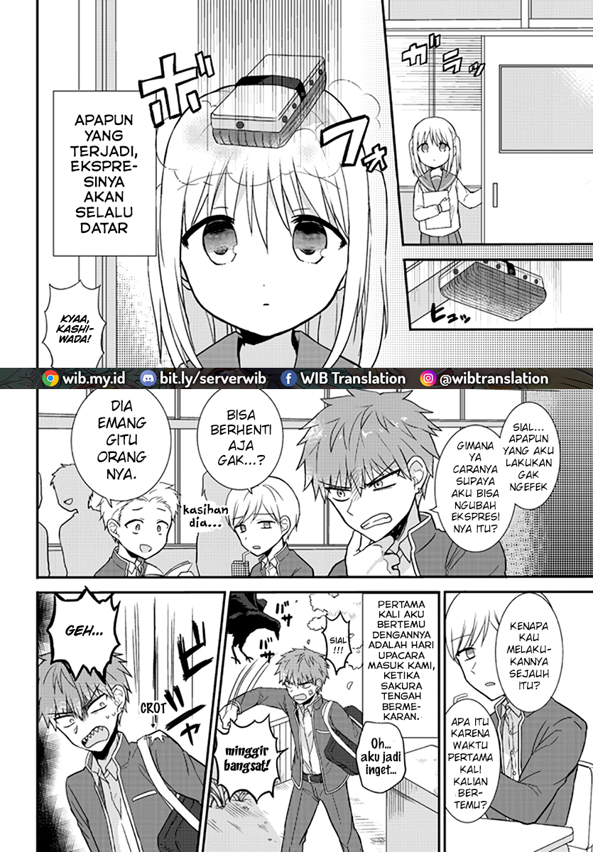 Kao ni Denai Kashiwada-san to Kao ni Deru Oota-kun Orang Tanpa Ekspresi dan Orang yang Emosional 第3页