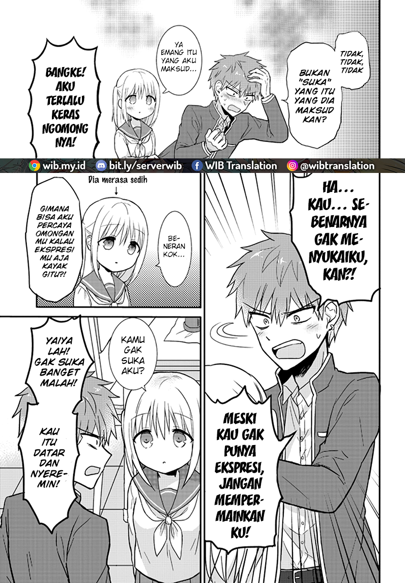 Kao ni Denai Kashiwada-san to Kao ni Deru Oota-kun Orang Tanpa Ekspresi dan Orang yang Emosional 第8页