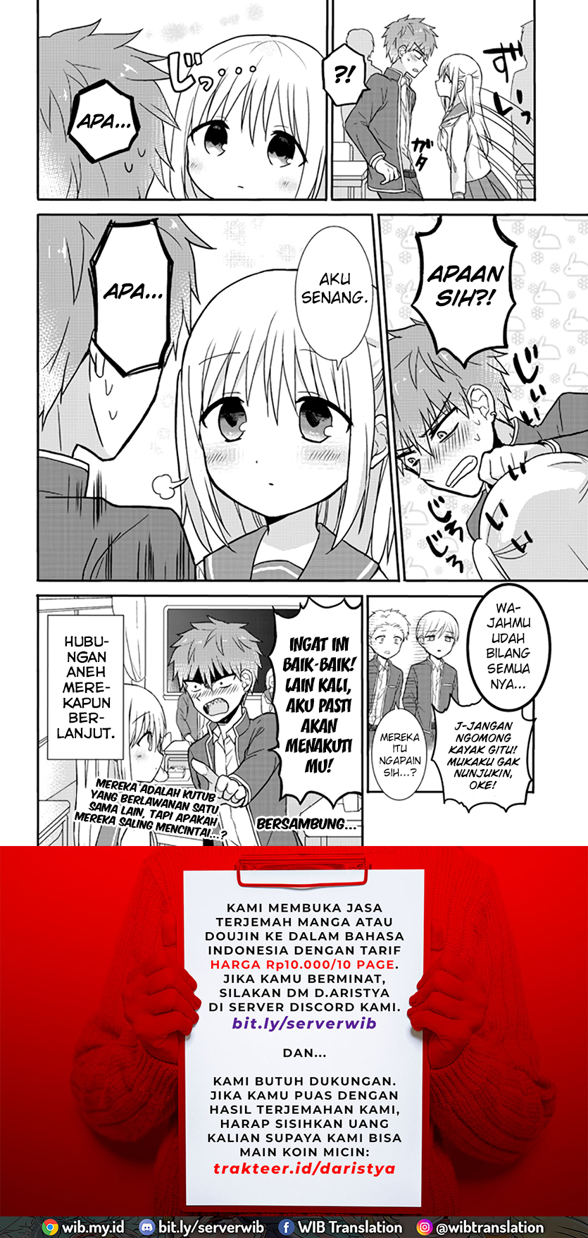 Kao ni Denai Kashiwada-san to Kao ni Deru Oota-kun Orang Tanpa Ekspresi dan Orang yang Emosional 第9页