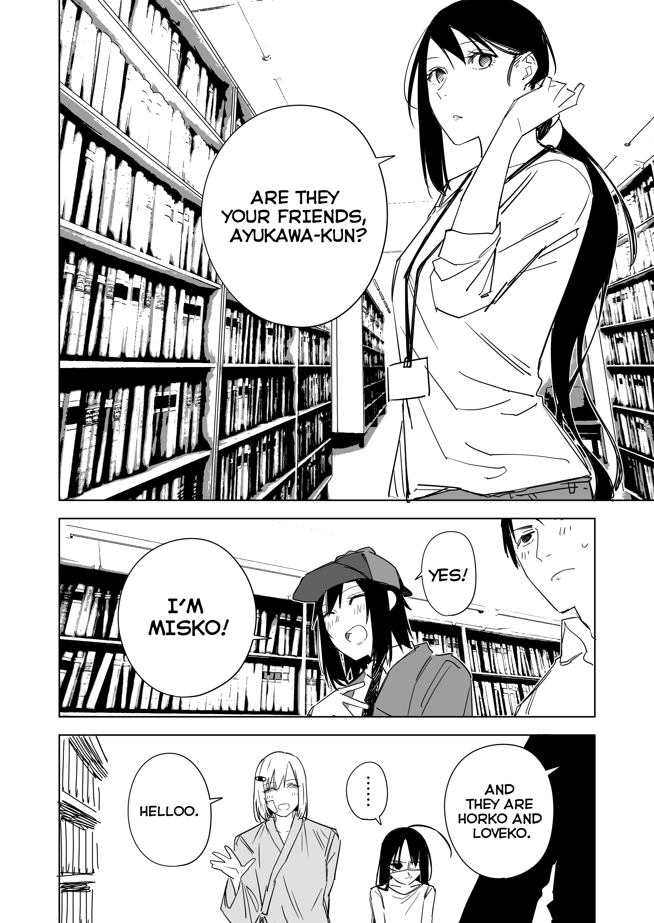 Ningen no 99% wa Hon de Dekite Iru Ch. 2 第4页