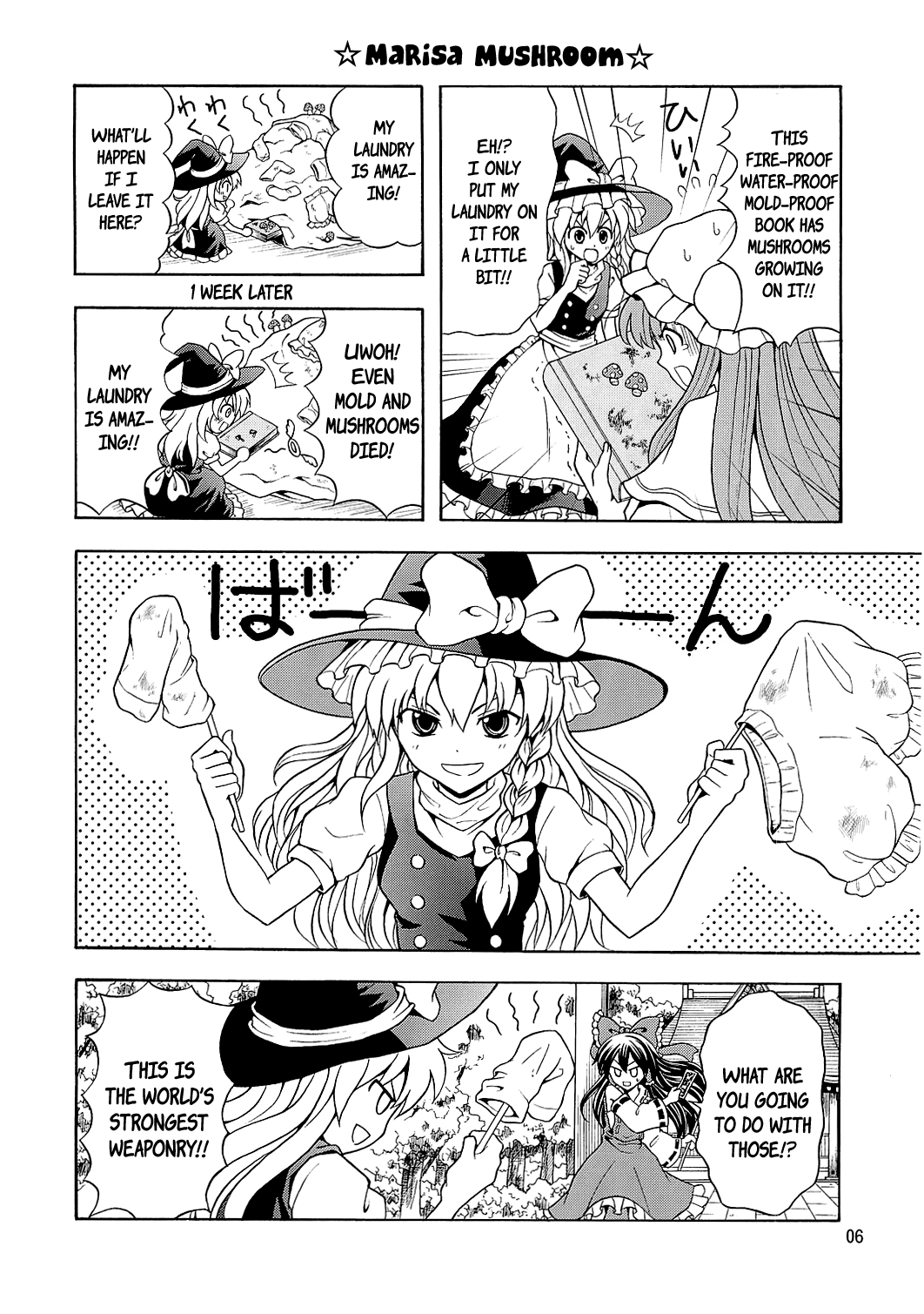 Touhou - Marisa ga Suki da! (Doujinshi) 第5页
