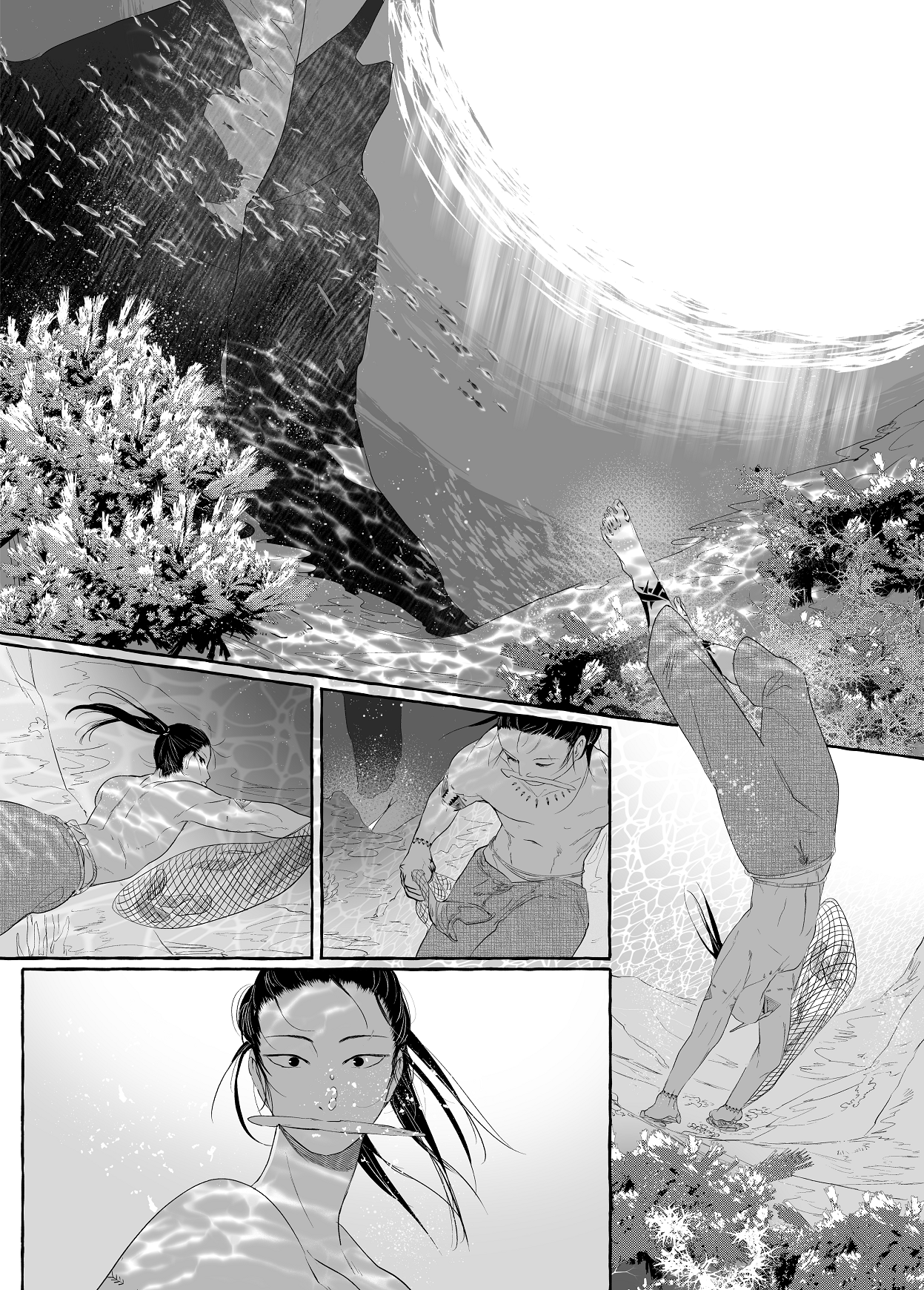 A Story about a Fishing Village 第1页