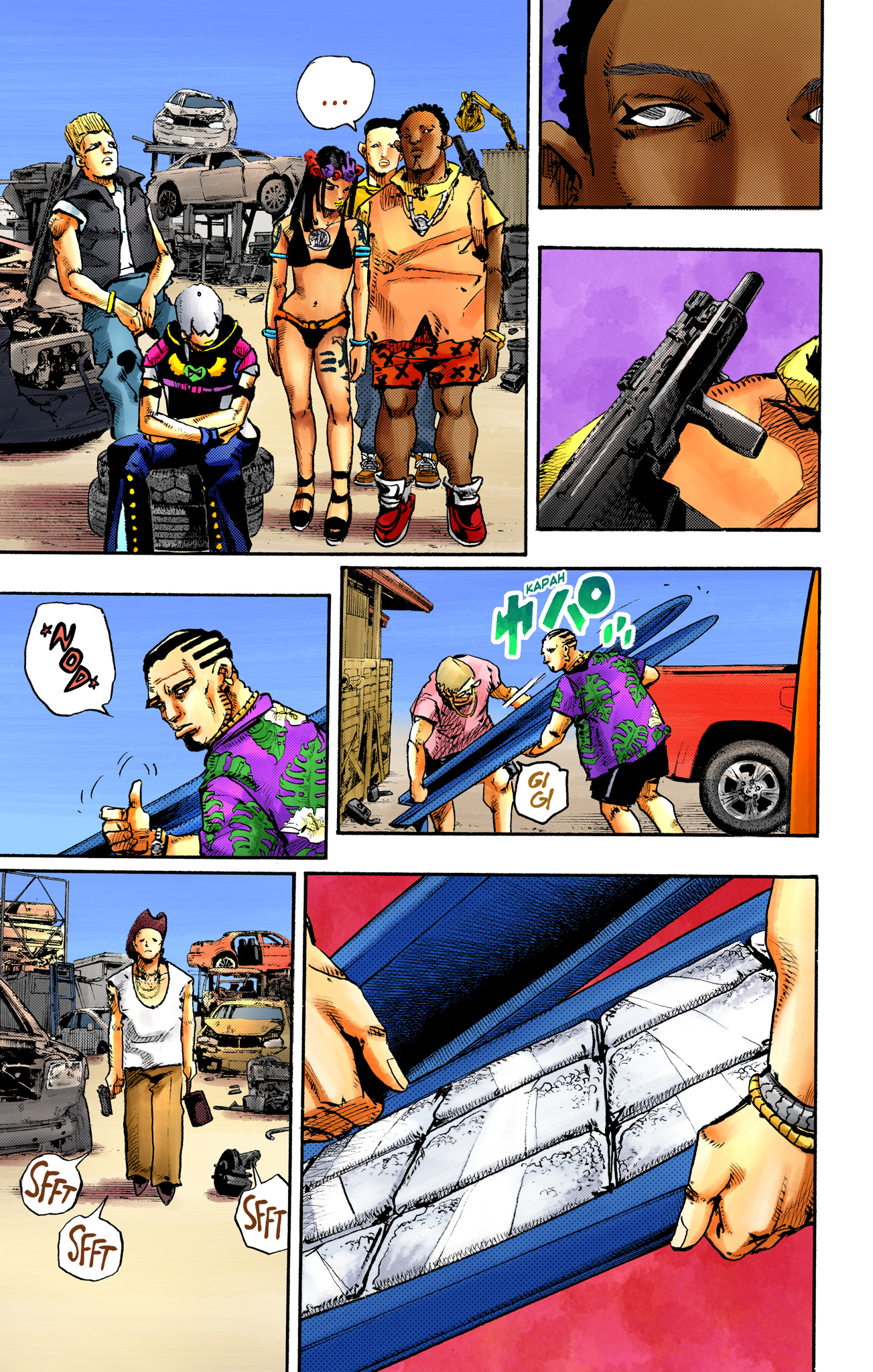 JoJo's Bizarre Adventure, Part 9: The JOJOLands (Official Colored) Departure 第36页