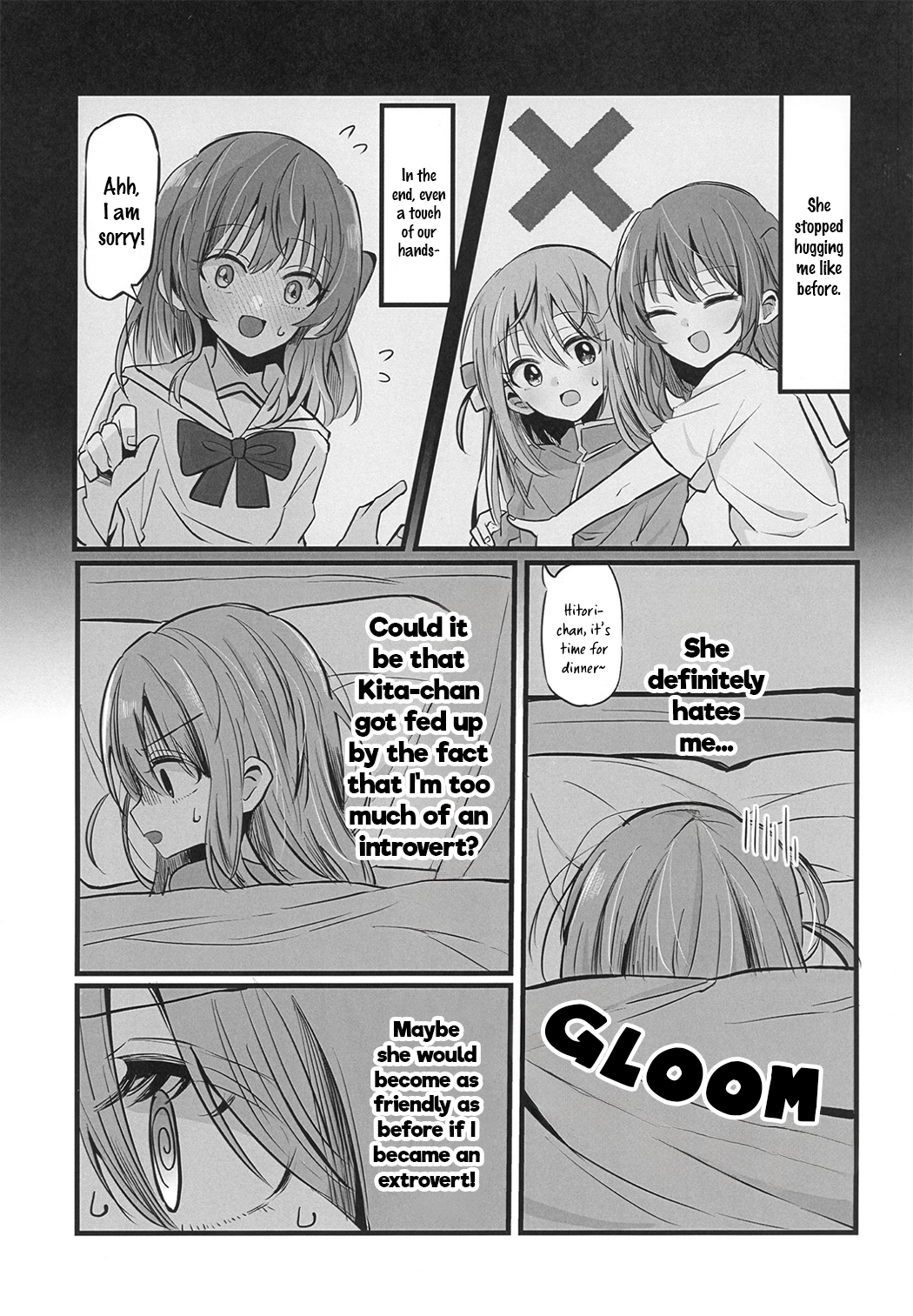 Bocchi the Rock! - Chikakute Tooi (Doujinshi) 第4页
