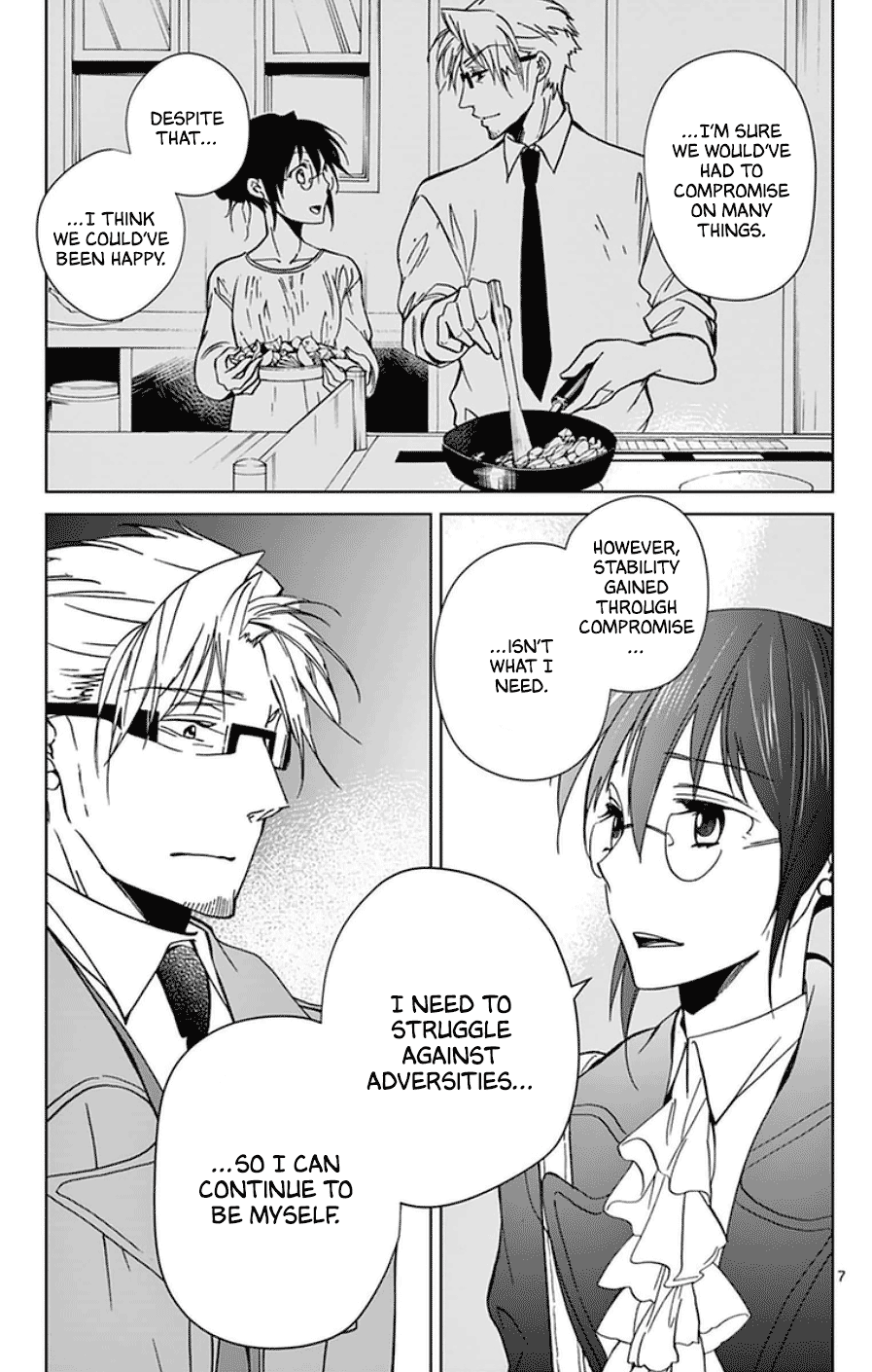 Kiryuu-sensei wa Renai ga Wakaranai. 第7页