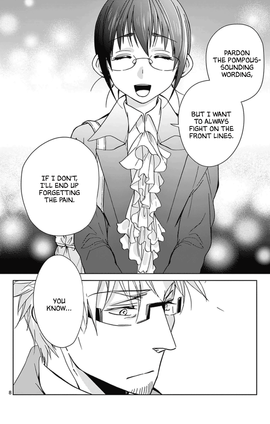 Kiryuu-sensei wa Renai ga Wakaranai. 第8页