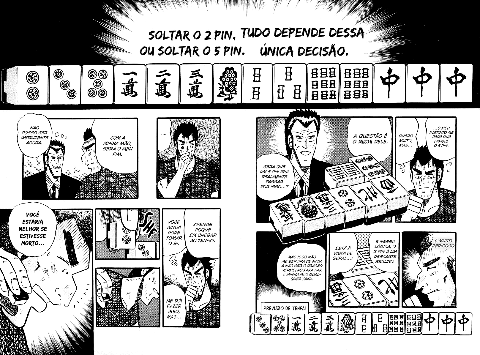 Akagi: Yami ni Oritatta Tensai Mudança 第19页