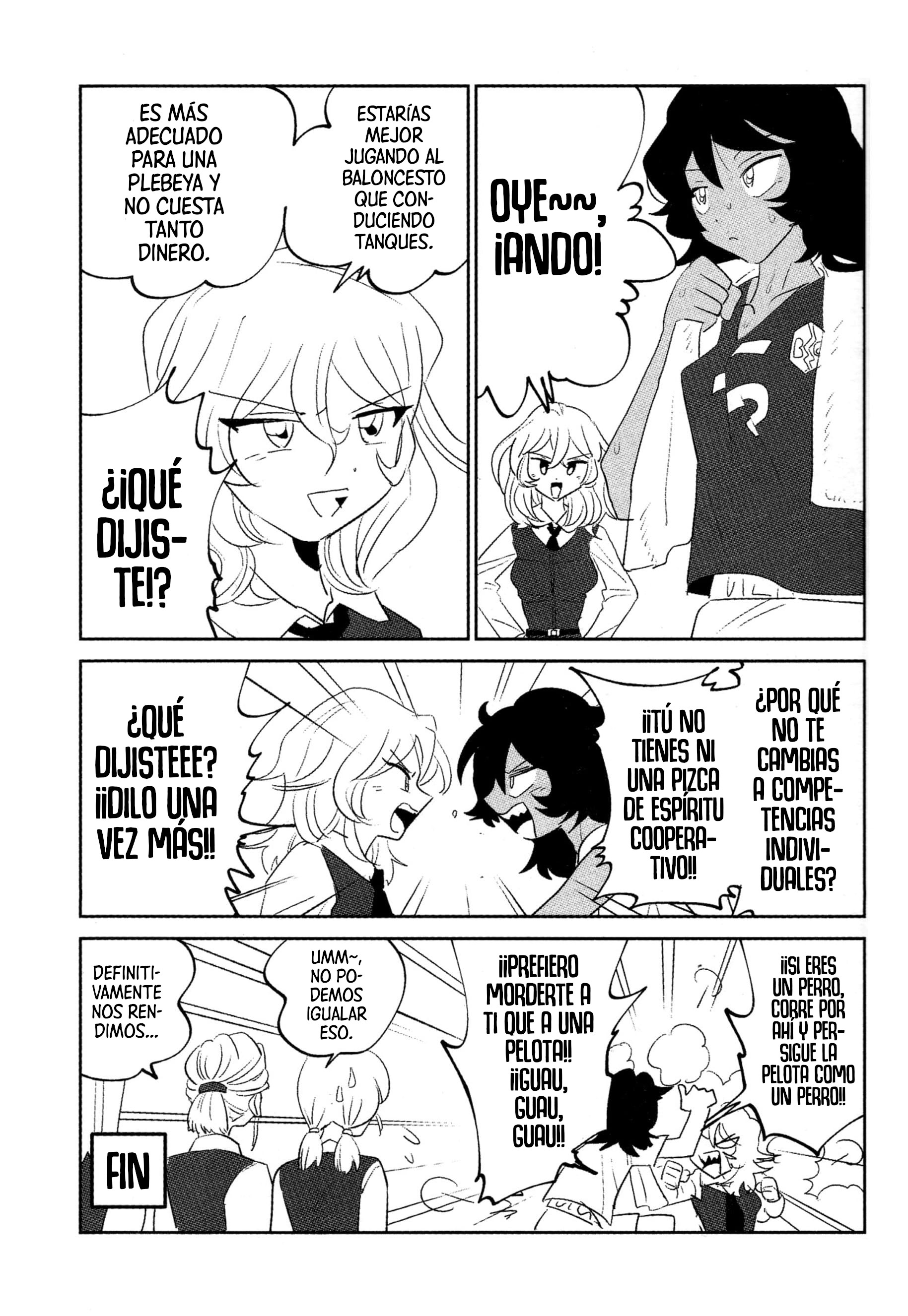 Girls und Panzer - Ando/Oshida Index (Doujinshi) Tácticas 第3页