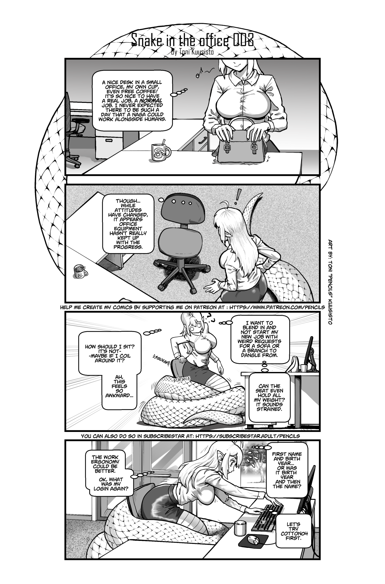Snake in the Office 第3页