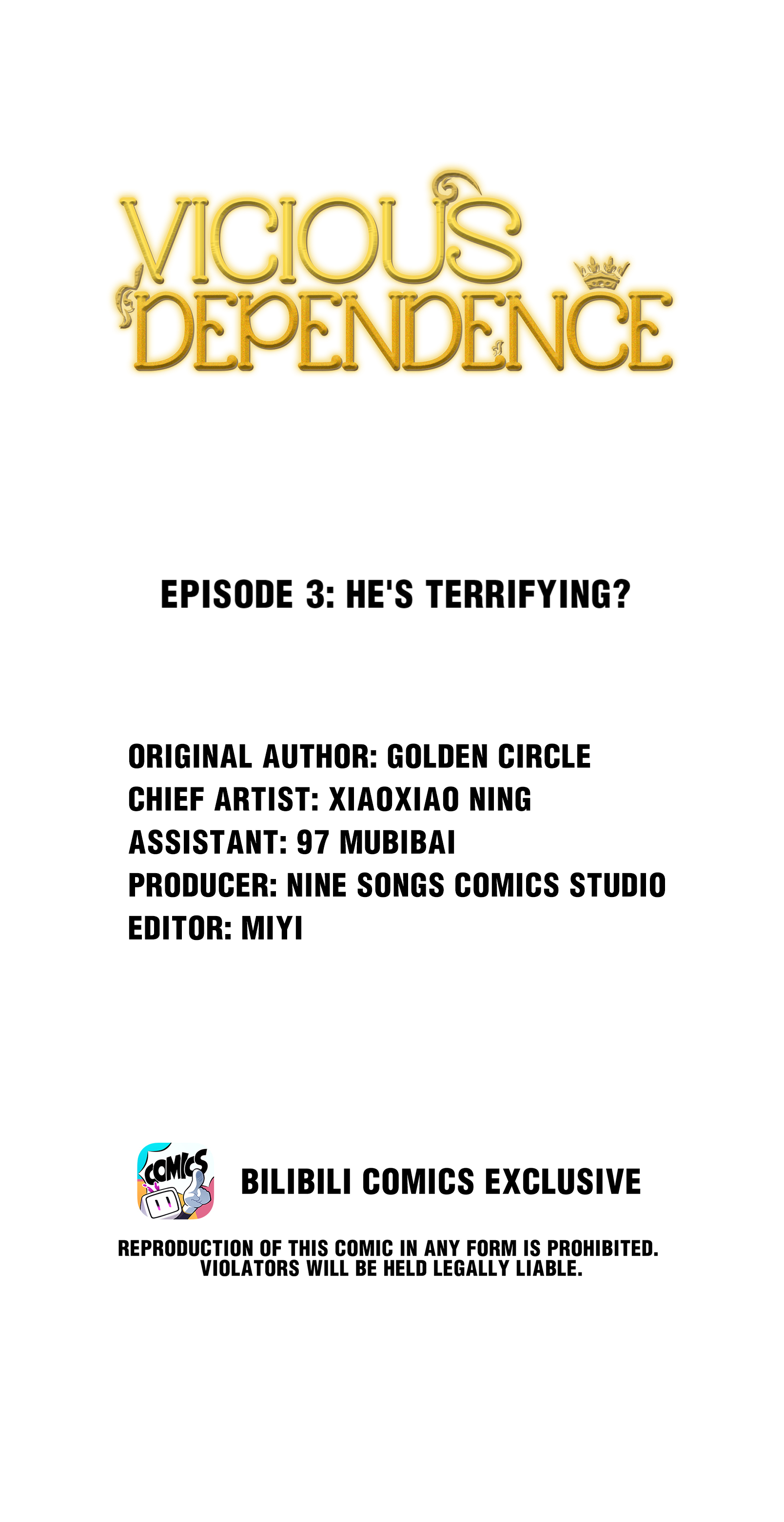Vicious Dependence He's Terrifying? 第1页