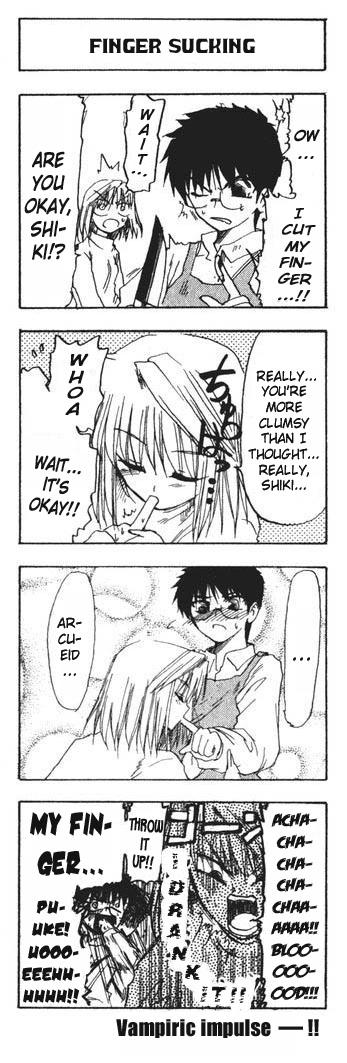 Tsukihime - Inochi's 4-Koma (Doujinshi) 第2页