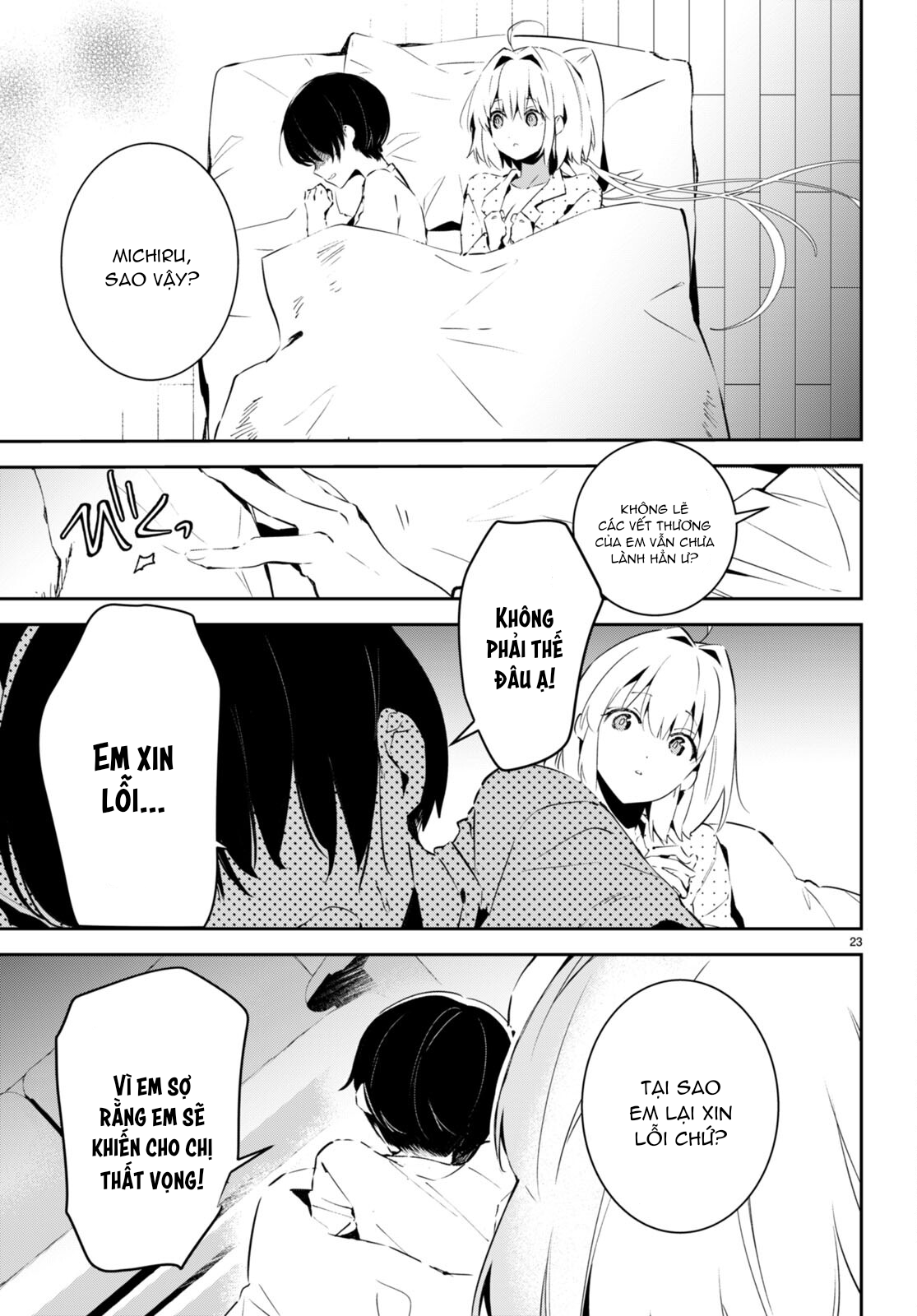 Shuumatsu no Hanayome-sama ~sweet home†melty life~ Đêm Tân Hôn 第23页