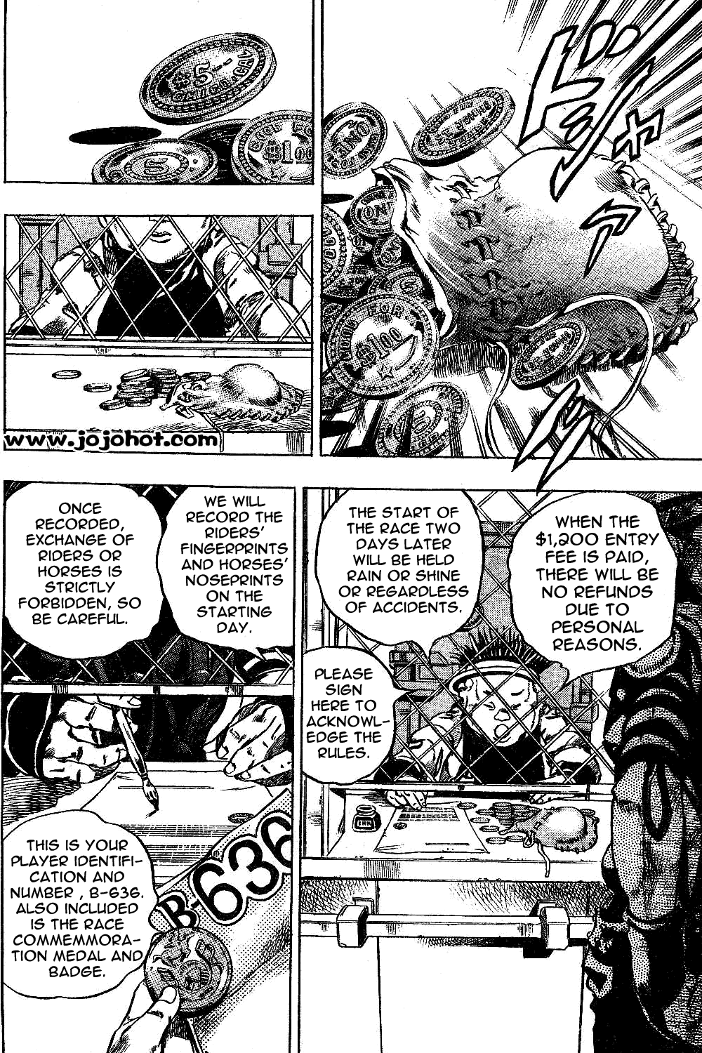 JoJo's Bizarre Adventure Part 7 - Steel Ball Run The Steel Ball Run Press Conference 第43页