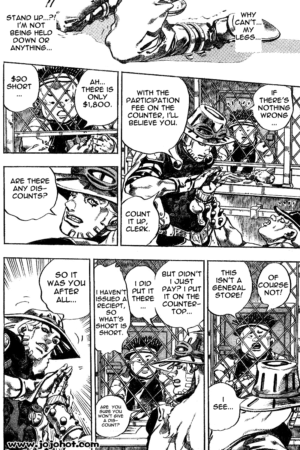 JoJo's Bizarre Adventure Part 7 - Steel Ball Run The Steel Ball Run Press Conference 第49页
