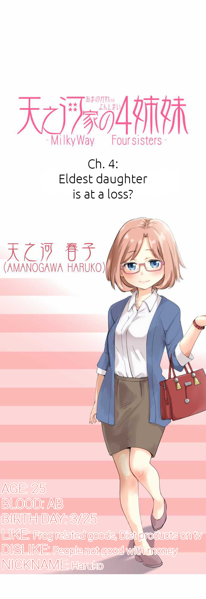 Amanogawa Ke no Yon Shimai Elder Daughter Is At A Loss? 第2页
