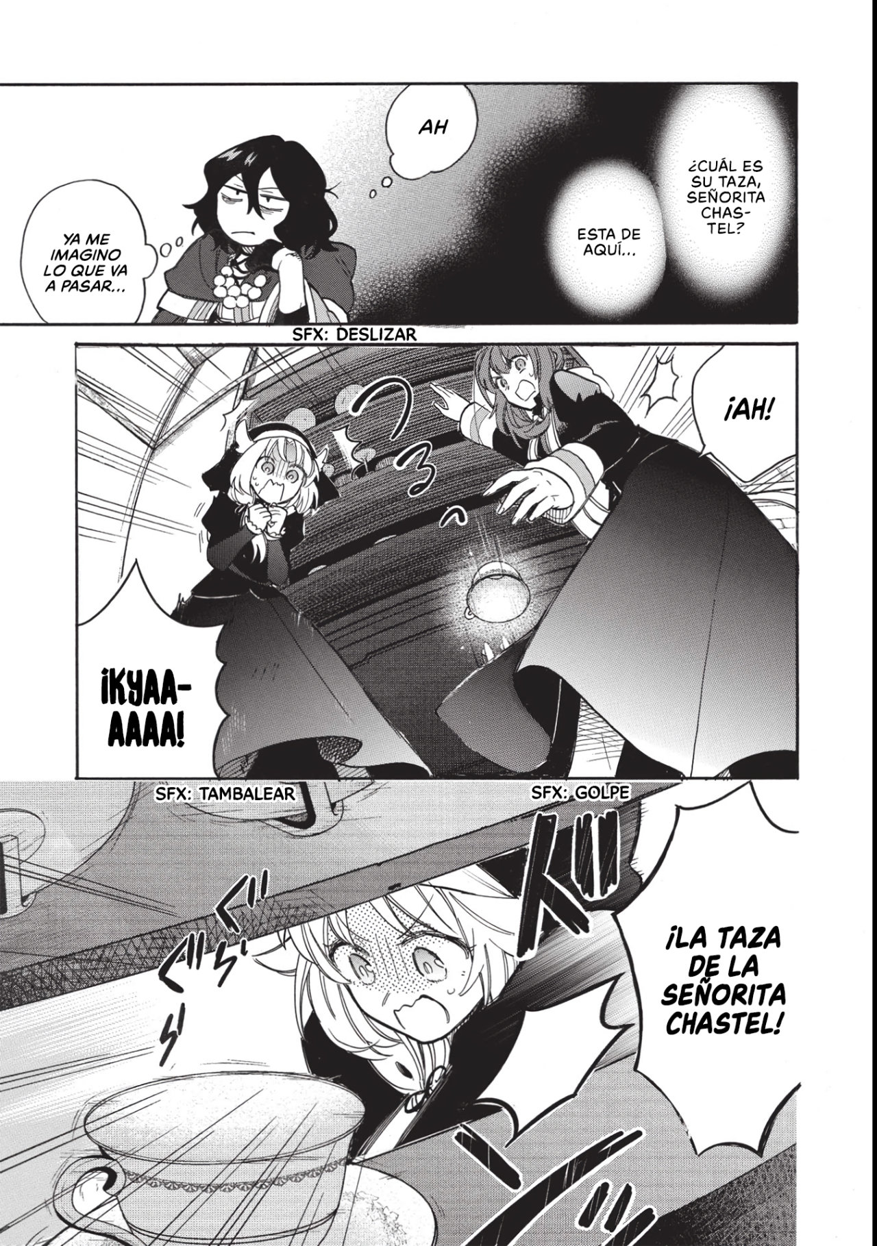 Akuyuu no Ore ga Ponkotsu Kishi o Miterarenain da ga, Dou Sewa o Yakya Ii?: Madome Gaiden Dicen que tu primer amor sabe como a limón, pero el té de la torpe caballero sabía como a lodo. 第14页