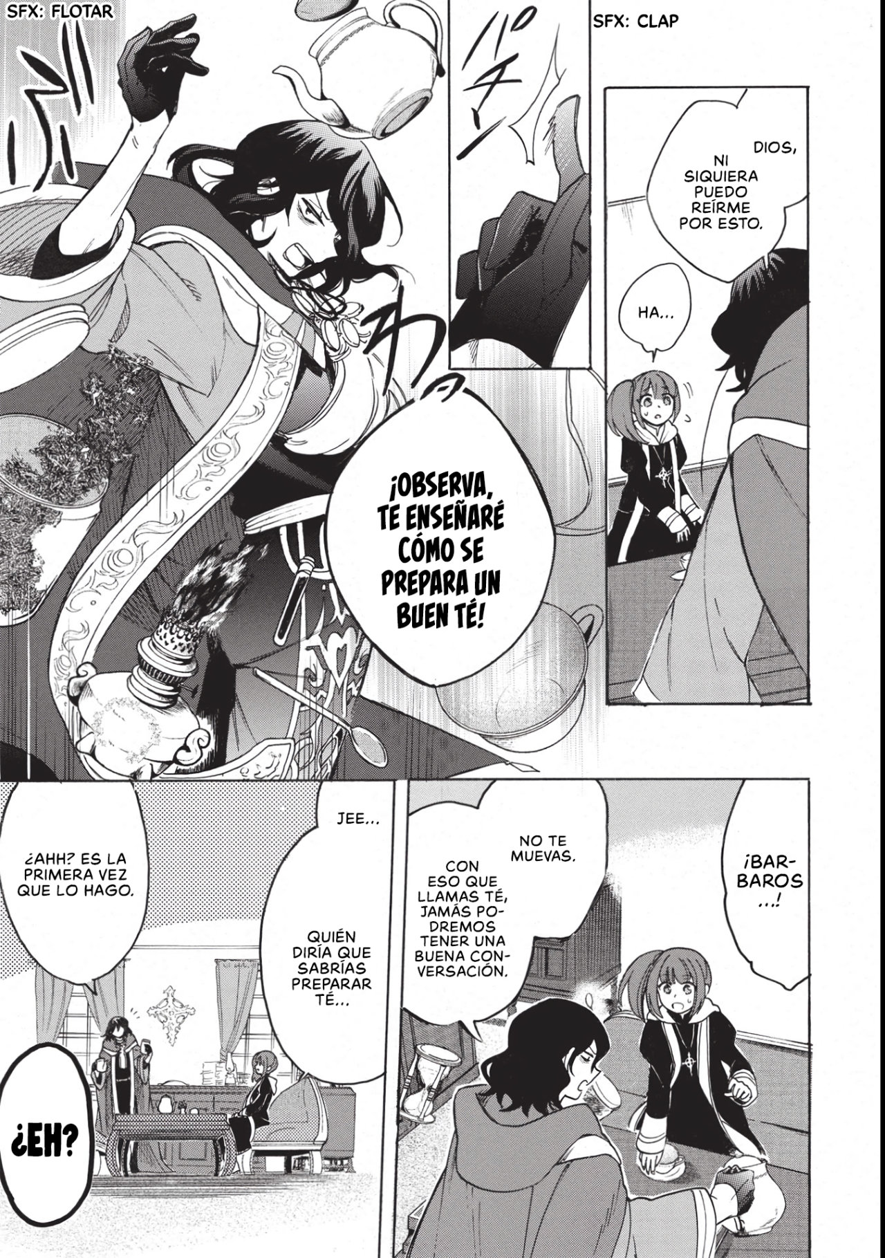 Akuyuu no Ore ga Ponkotsu Kishi o Miterarenain da ga, Dou Sewa o Yakya Ii?: Madome Gaiden Dicen que tu primer amor sabe como a limón, pero el té de la torpe caballero sabía como a lodo. 第28页