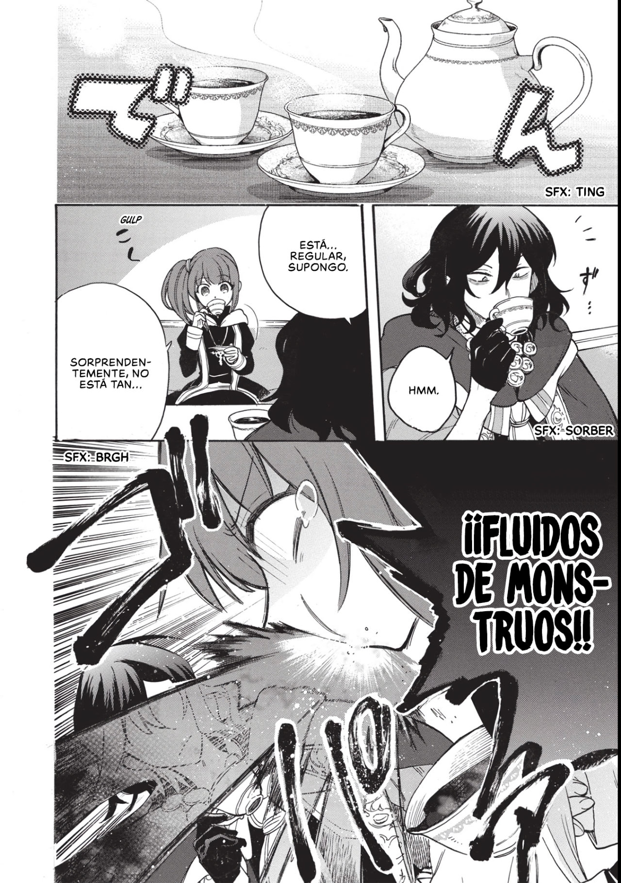Akuyuu no Ore ga Ponkotsu Kishi o Miterarenain da ga, Dou Sewa o Yakya Ii?: Madome Gaiden Dicen que tu primer amor sabe como a limón, pero el té de la torpe caballero sabía como a lodo. 第29页
