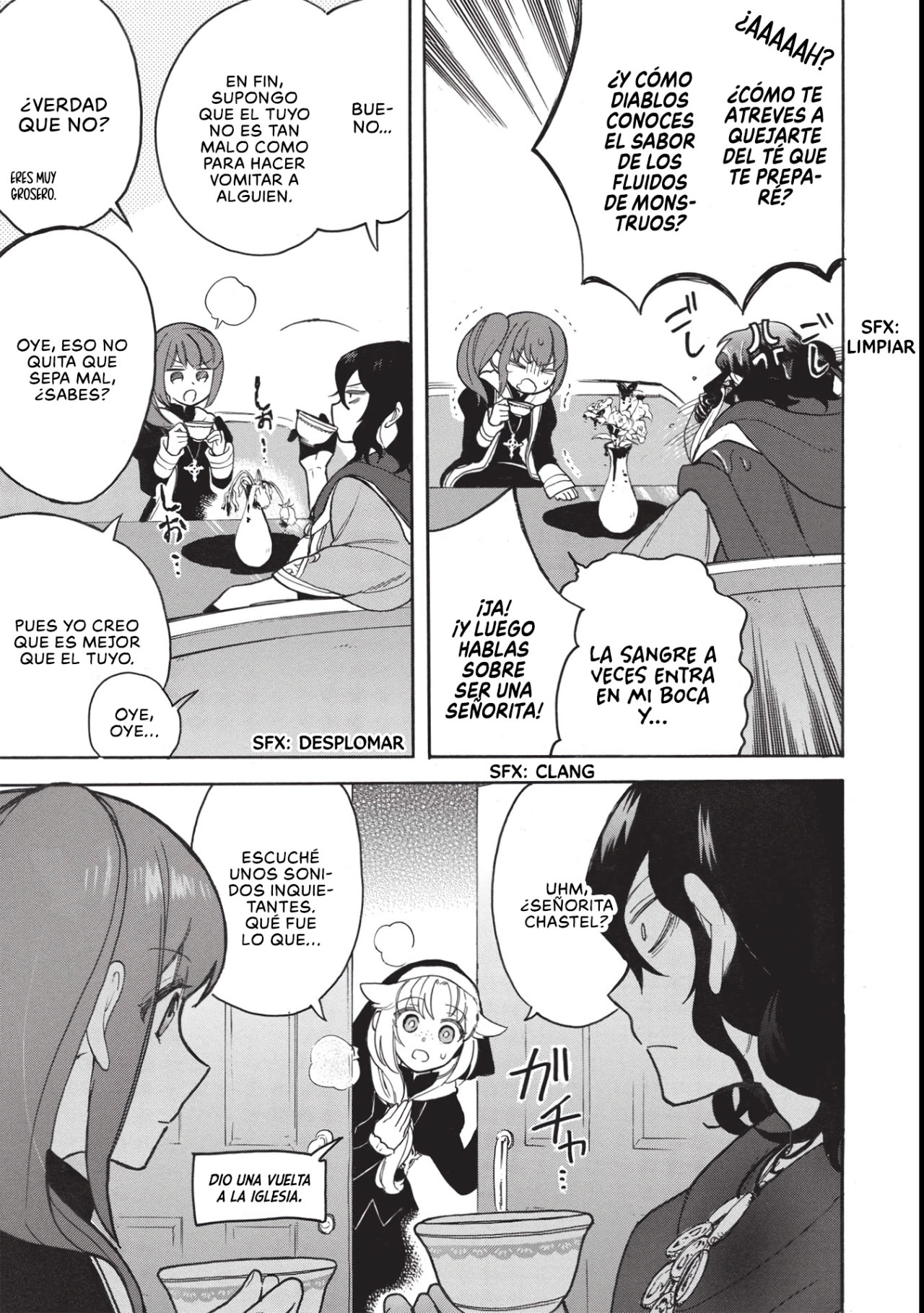 Akuyuu no Ore ga Ponkotsu Kishi o Miterarenain da ga, Dou Sewa o Yakya Ii?: Madome Gaiden Dicen que tu primer amor sabe como a limón, pero el té de la torpe caballero sabía como a lodo. 第30页