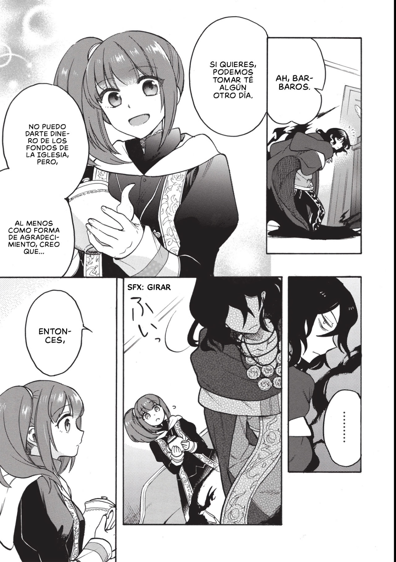 Akuyuu no Ore ga Ponkotsu Kishi o Miterarenain da ga, Dou Sewa o Yakya Ii?: Madome Gaiden Dicen que tu primer amor sabe como a limón, pero el té de la torpe caballero sabía como a lodo. 第36页