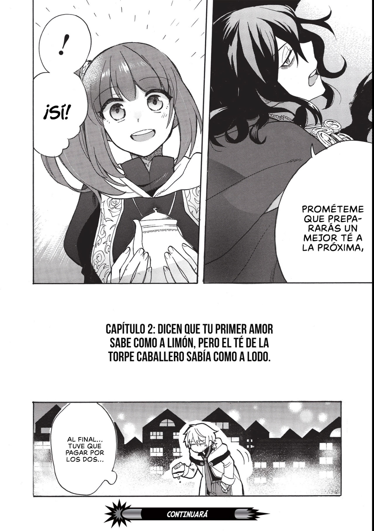Akuyuu no Ore ga Ponkotsu Kishi o Miterarenain da ga, Dou Sewa o Yakya Ii?: Madome Gaiden Dicen que tu primer amor sabe como a limón, pero el té de la torpe caballero sabía como a lodo. 第37页