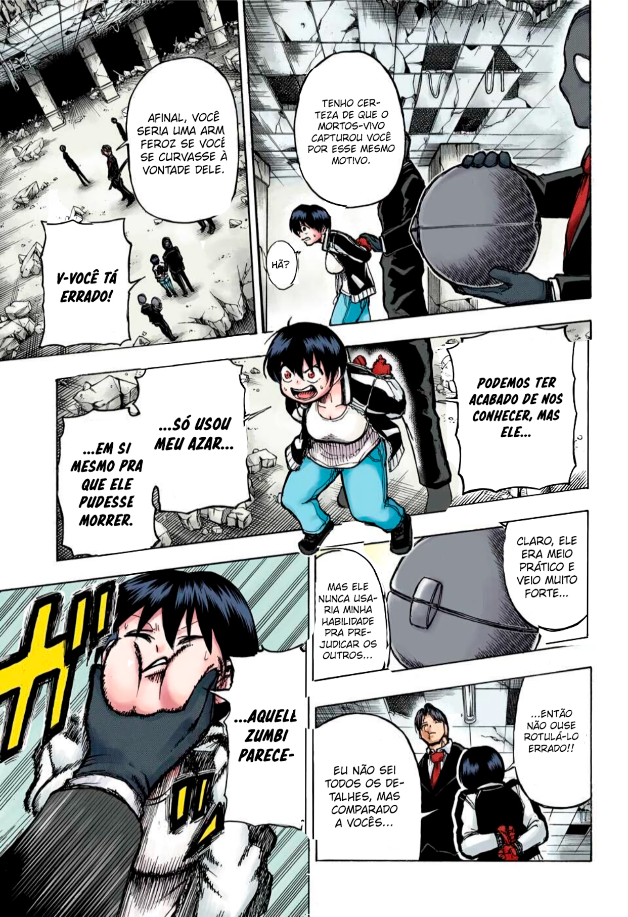 Undead Unluck (Official Colored) A Imortal e A Azarada. 第10页