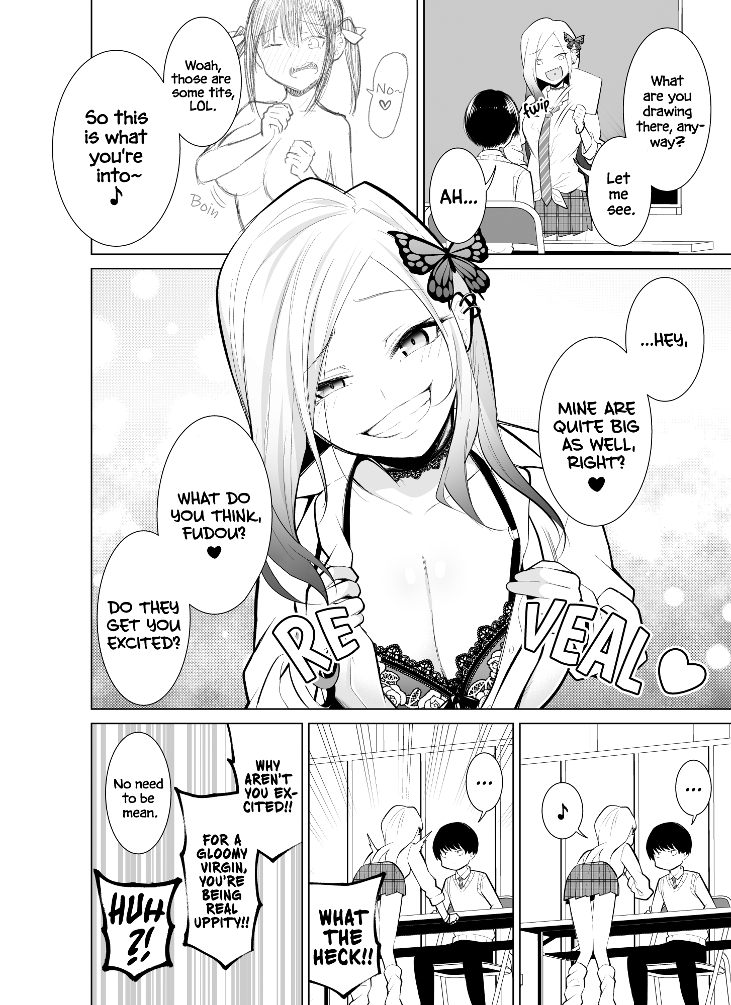 Delinquent Gyaru and An Unperturbed Me 第2页