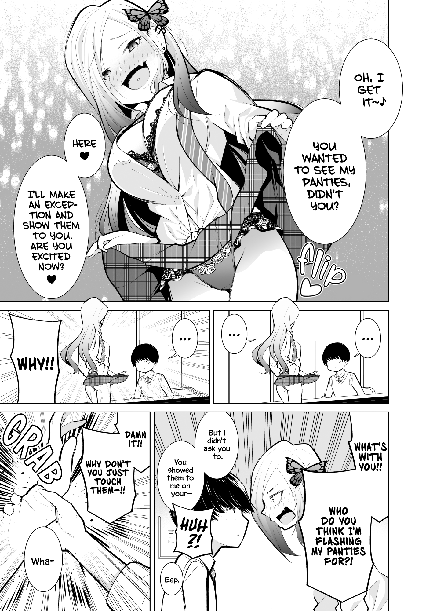 Delinquent Gyaru and An Unperturbed Me 第3页