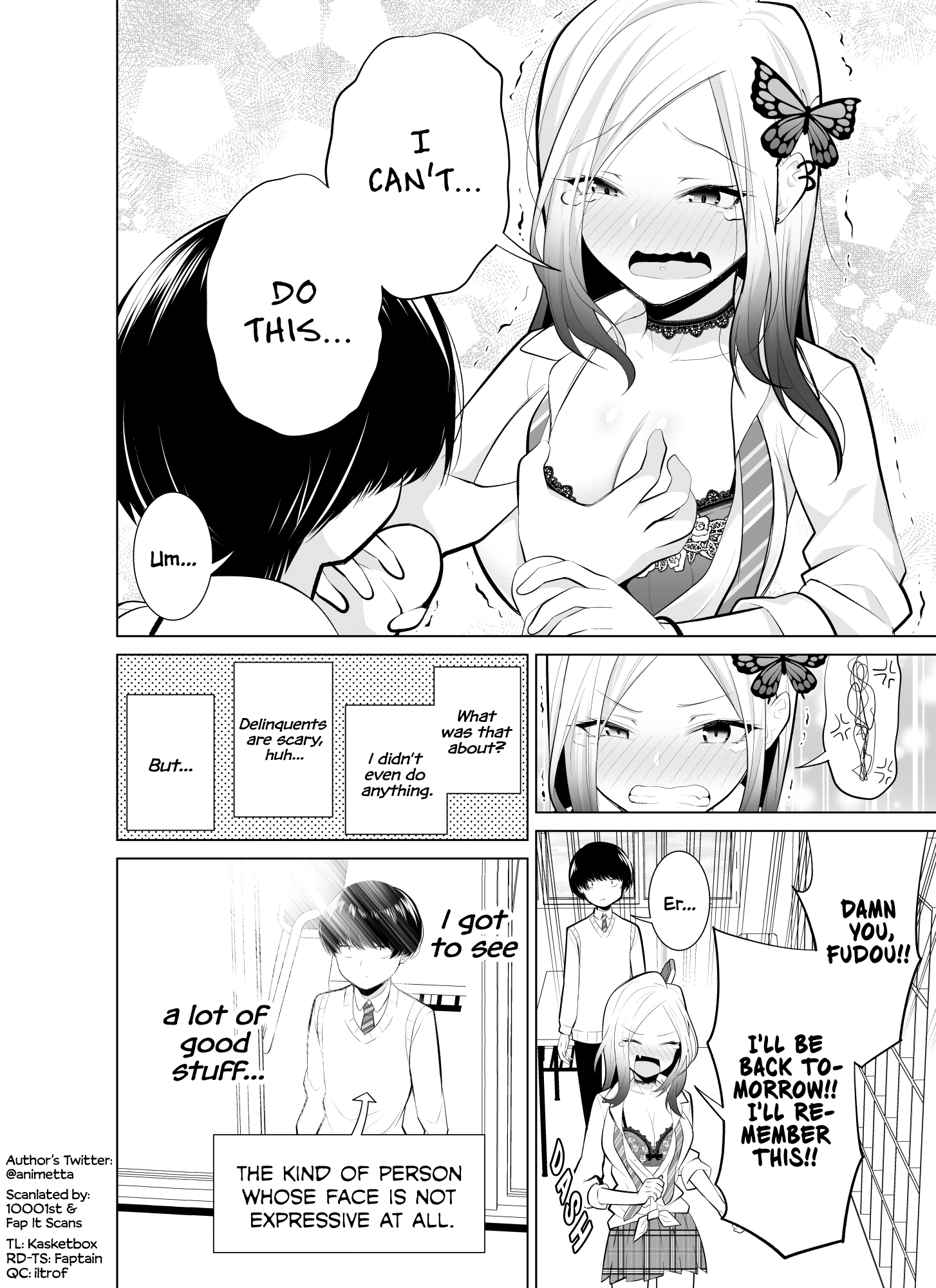 Delinquent Gyaru and An Unperturbed Me 第4页