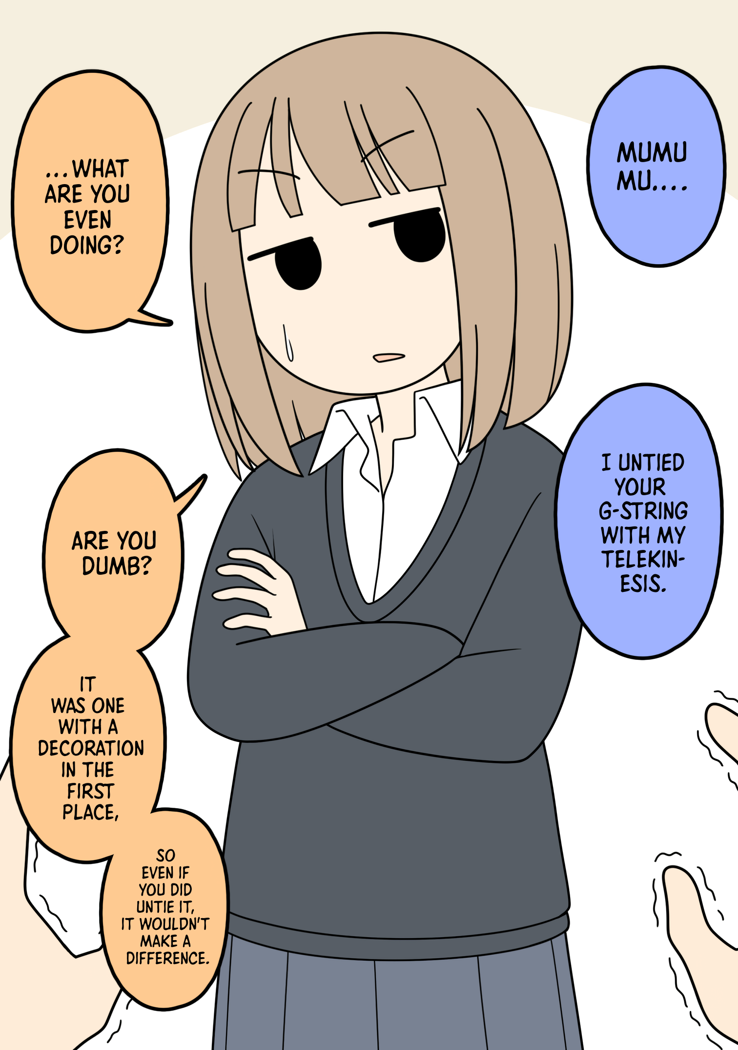 A Girl Who Says Too Much 第1页