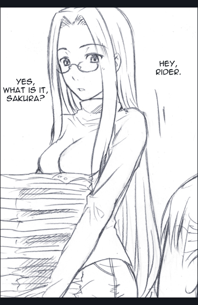 Fate/stay night - Chibi-Rider (Doujinshi) 第1页