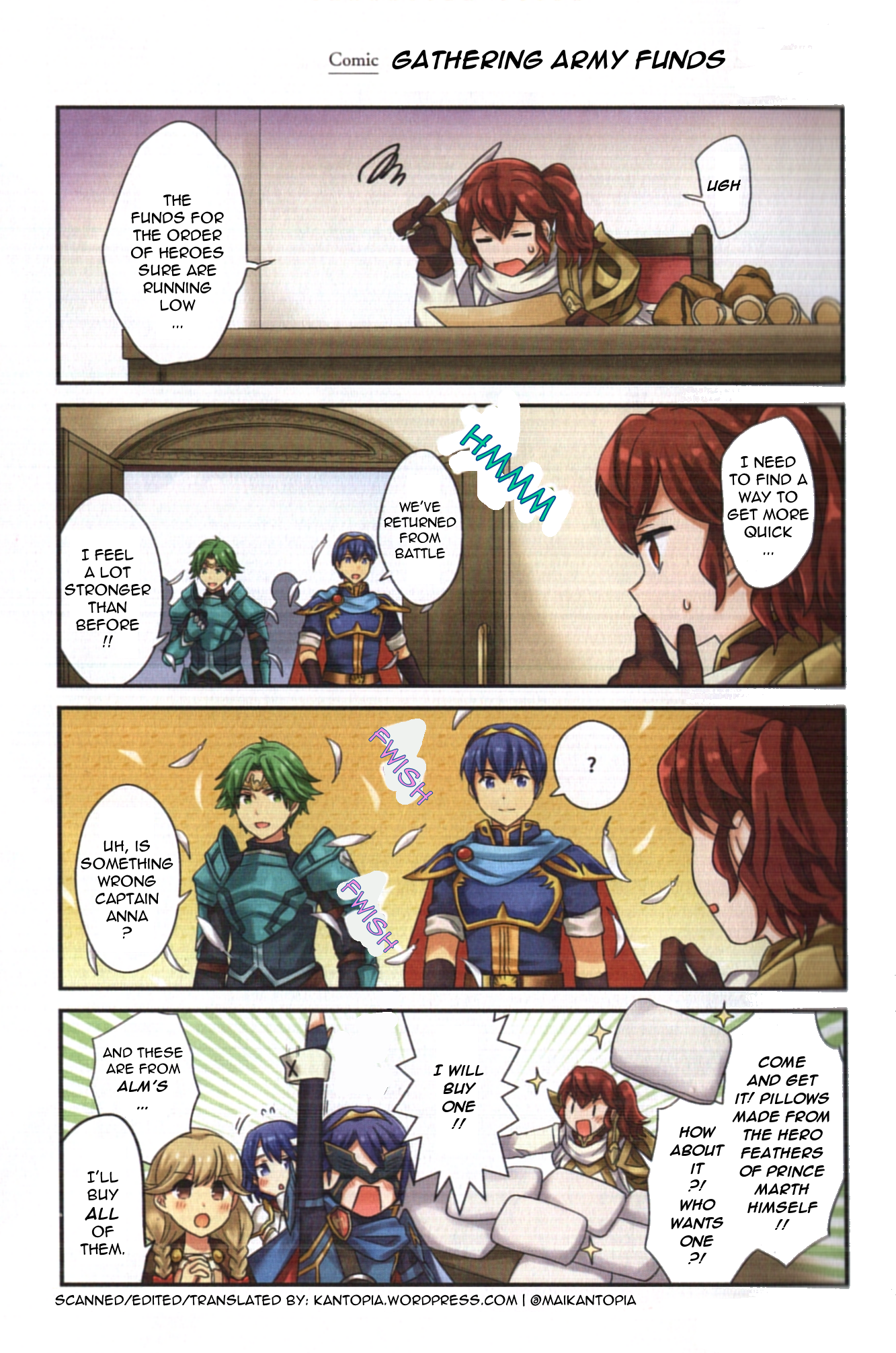 Fire Emblem Heroes Eiyuu-tachi no Nichijou 第4页