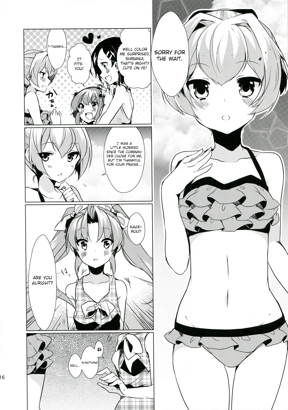 Kantai Collection -KanColle- KAGEROU's SUMMER!! (Doujinshi) 第7页