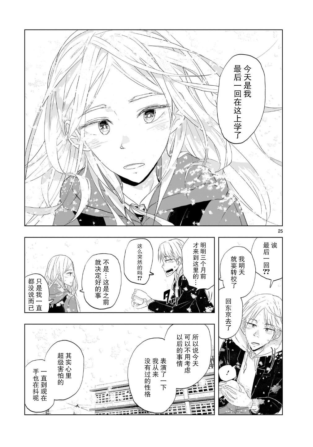 Tomorrow, Love My Change Like the Sky 雪天的最后一回 第26页