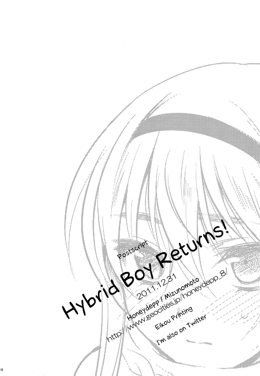 Hybrid Boy - Hybrid Boy Returns! (Doujinshi) Oneshot 第18页