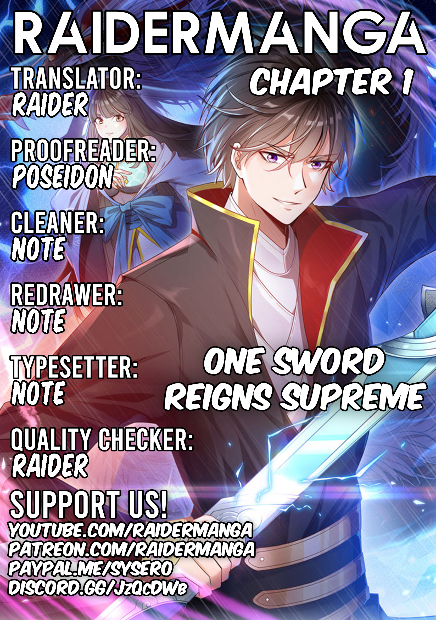 One Sword Reigns Supreme Ch. 1 第1页