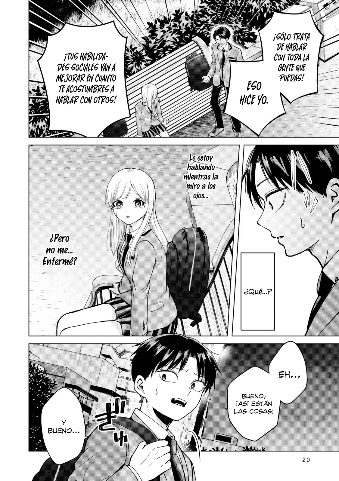 Kusunoki-san wa Koukou Debut ni Shippai Shite Iru Decidí no volver a interactuar con chicas lindas 第19页